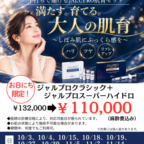 ジャルプロクラシック＋ジャルプロスーパーハイドロ（お日にち限定）